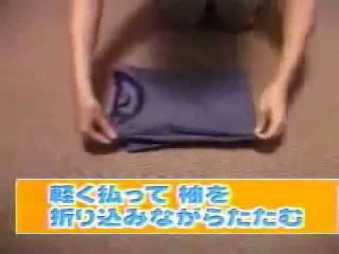 Schnell und perfekt – Die «japanische Art» T-Shirts zu falten